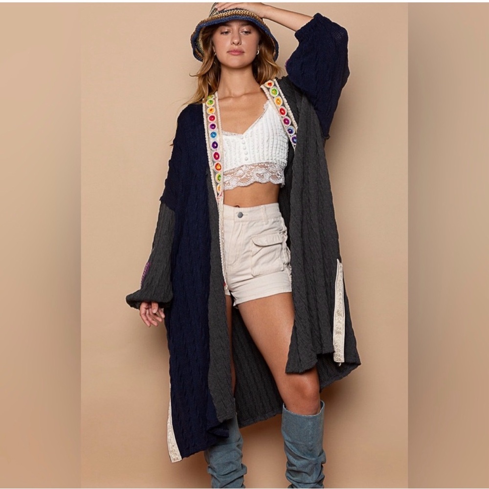 🔥NEW: POL Long Duster Cardigan - Picture 1 of 5